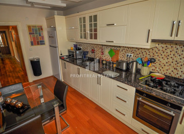 Stylish two bedroom apartment, with a separate kitchen, 300 meters from the center of Alanya, 124 m2 ID-6903 фото-9
