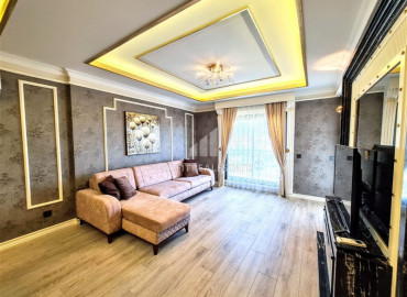Elegant view two bedroom apartment, 100m², in an elite residence in the center of Alanya ID-6906 фото-4