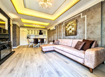 Elegant view two bedroom apartment, 100m², in an elite residence in the center of Alanya ID-6906 фото-5