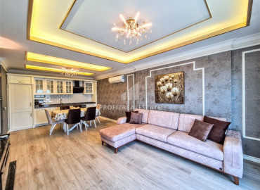 Elegant view two bedroom apartment, 100m², in an elite residence in the center of Alanya ID-6906 фото-8