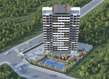 New project for your investment: a residence with good facilities in Yenisehir, Mersin ID-6940 фото-1