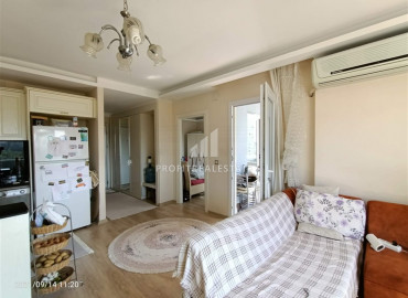 Меблированная квартира с одной спальней в комплексе с бассейном в 250м от моря в районе Мерсина - Тедже ID-6941 фото-6