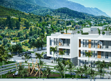 Elite real estate under construction, in Alsancak, Kyrenia, 88-99 m2 ID-6944 фото-30