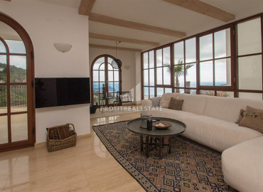 Luxury elegant villa 5 + 2, 390m² in the elite mountainous area of Alanya Bektas ID-6947 фото-3