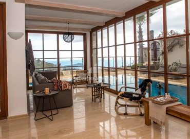 Luxury elegant villa 5 + 2, 390m² in the elite mountainous area of Alanya Bektas ID-6947 фото-20