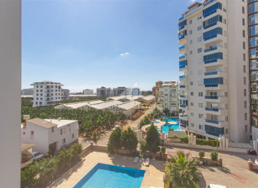 Spacious one bedroom apartment, with elegant furniture, in a residential residence with facilities, Mahmutlar, Alanya, 70 m2 ID-6959 фото-10