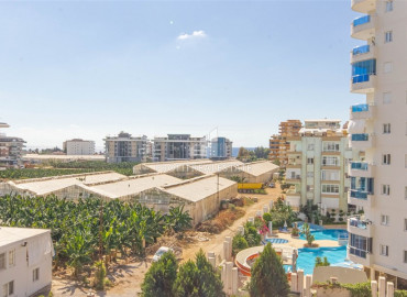 Spacious one bedroom apartment, with elegant furniture, in a residential residence with facilities, Mahmutlar, Alanya, 70 m2 ID-6959 фото-11