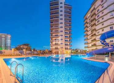 Spacious one bedroom apartment, with elegant furniture, in a residential residence with facilities, Mahmutlar, Alanya, 70 m2 ID-6959 фото-15