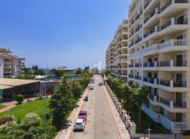 Luxurious one-bedroom apartment in an elite residence with hotel facilities, just 50 meters from the sea, Alanya, center ID-6974 фото-24