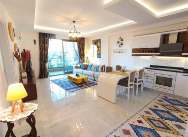 In an elite residence in Mahmutlar - furnished 1 + 1 apartment with an area of 75m² ID-6994 фото-1