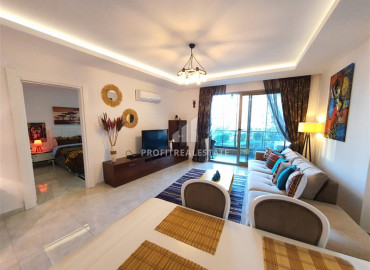 In an elite residence in Mahmutlar - furnished 1 + 1 apartment with an area of 75m² ID-6994 фото-4