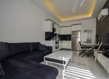 Cozy one bedroom apartment, ready to move in, 300 meters from the sea, Alanya, center, 50 m2 ID-6996 фото-2