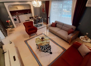 Stylish two bedroom apartment, with a designer interior and a large area, Mahmutlar, Alanya, 125 m2 ID-6997 фото-2
