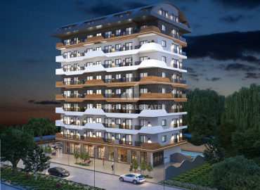 Доступная недвижимость на этапе строительства в Махмутларе: квартиры различных планировок с беспроцентной рассрочкой ID-7000 фото-1