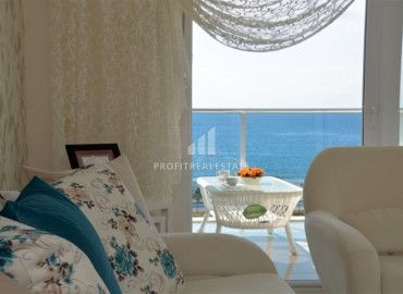 Ready-to-live-in duplex penthouse 2 + 1 with a separate kitchen on the first coastline in Kestel ID-7002 фото-10