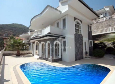 Cozy furnished four-bedroom villa with a private pool in Alanya Sugezu area. ID-7012 фото-1