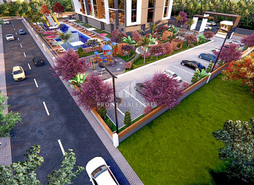 Инвестиционное предложение от строительной компании: трехкомнатные квартиры в районе Соли, Мерсин ID-6439 фото-3