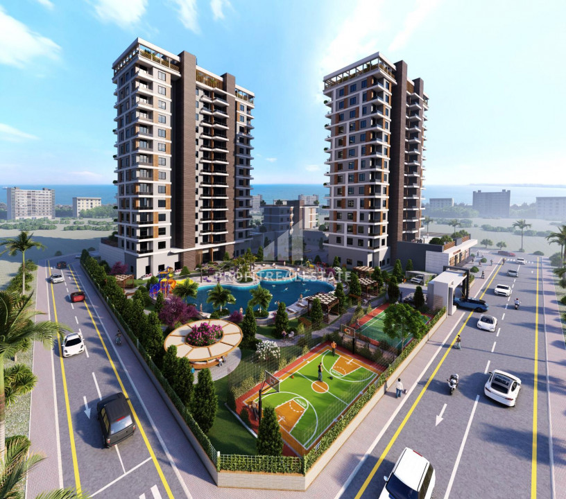 Investment project of a premium class residence in the Mersin - Teсe region. ID-7029 фото-1