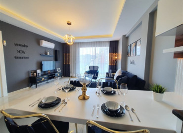 Furnished 1 + 1 apartment in an elite residence in Mahmutlar 700m from the sea ID-7039 фото-6