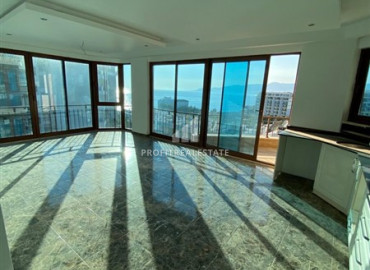 Просторная трехкомнатная квартира с видом на море в комплексе с бассейном в Каргыджаке ID-7045 фото-14