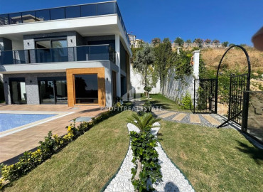 New modern villa with a pool and gorgeous views, Kargicak, Alanya, 215 m2 ID-7062 фото-20