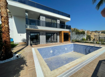 New modern villa with a pool and gorgeous views, Kargicak, Alanya, 215 m2 ID-7062 фото-21