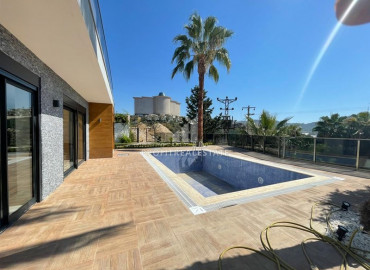 New modern villa with a pool and gorgeous views, Kargicak, Alanya, 215 m2 ID-7062 фото-22