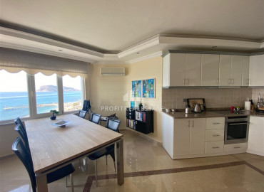 Меблированная квартира 2+1, с прямым видом на море, Тосмур, Аланья, 110 м2 ID-7071 фото-2
