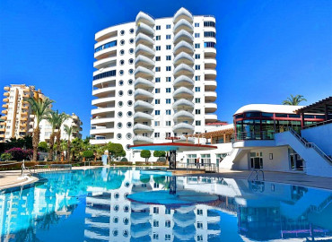 One-bedroom apartment with furniture and appliances, in a prestigious residence in Mahmutlar, Alanya, 65 m2 ID-7080 фото-1