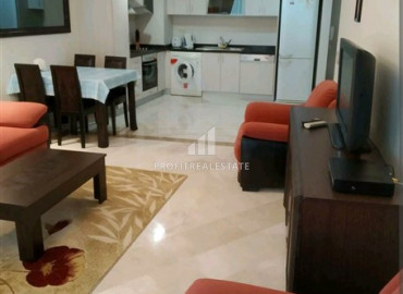 Двухкомнатная квартира с мебелью и техникой, в престижной резиденции Махмутлара, Аланья, 65 м2 ID-7080 фото-3