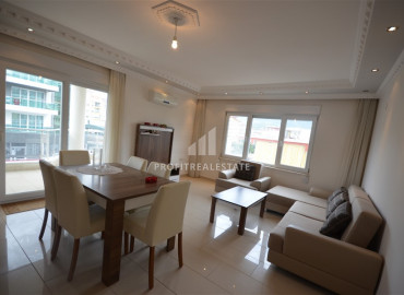 Furnished two bedroom apartment 600m from the sea in Alanya Oba ID-7084 фото-3