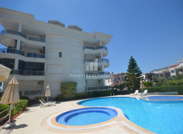 Furnished two bedroom apartment 600m from the sea in Alanya Oba ID-7084 фото-24