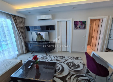 Двухкомнатные апартаменты, с дизайнерским интерьером, в шикарном жилом комплексе Махмутлара, Аланья, 70 м2 ID-7104 фото-5