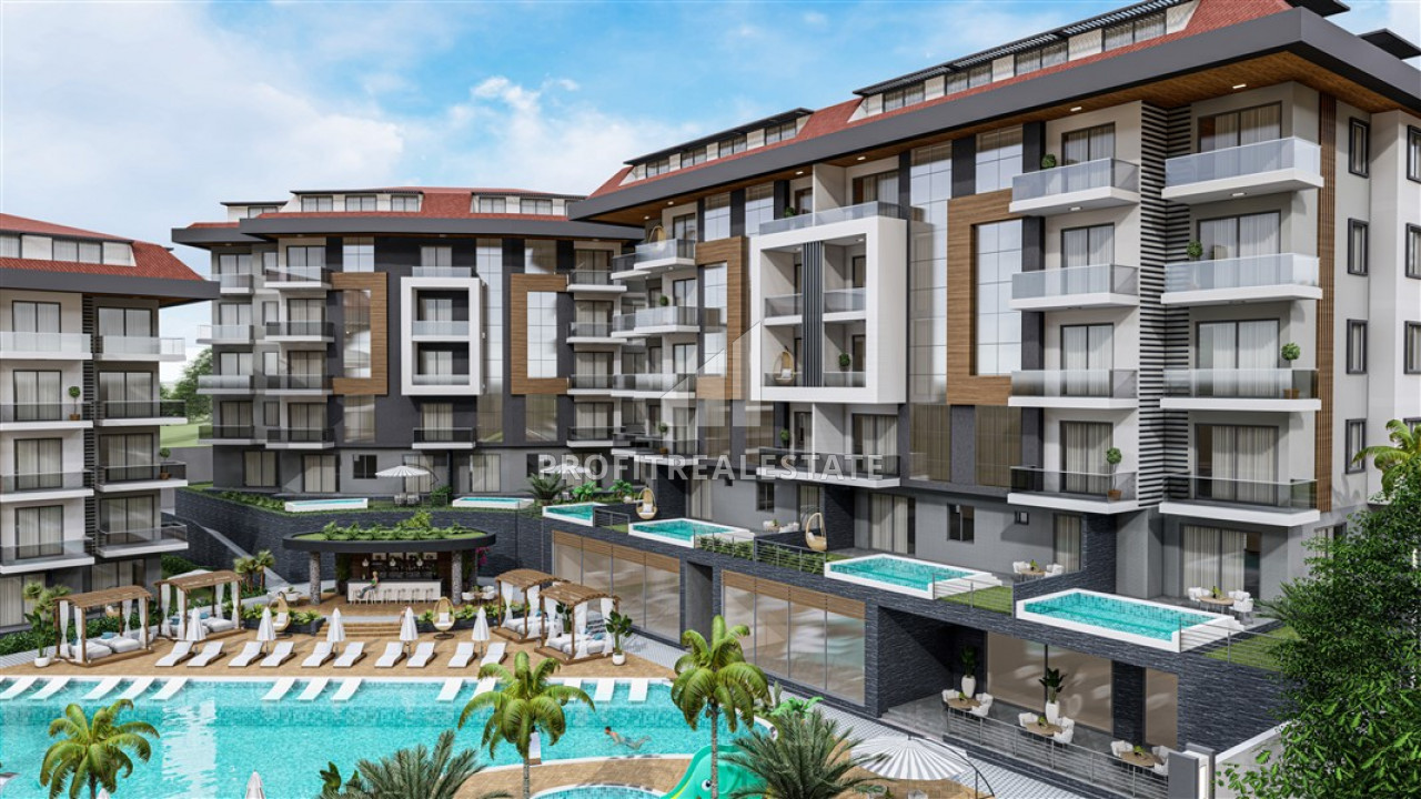 Large-scale investment project of an elite residence in the Alanya region - Kestel ID-7108 фото-1