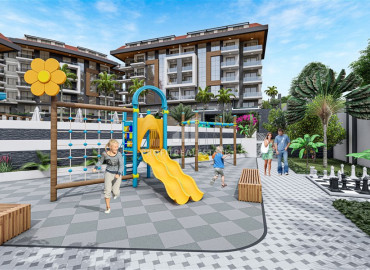 Large-scale investment project of an elite residence in the Alanya region - Kestel ID-7108 фото-5