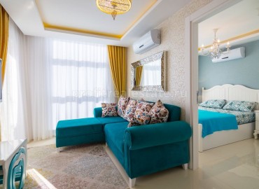Квартира в центре Алании, Турция, 45 кв.м., мебель ID-0498 фото-1