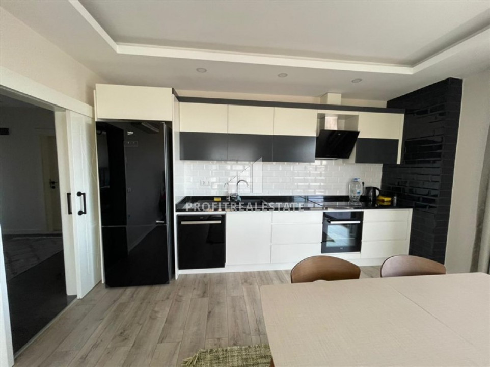 New furnished apartment 2 + 1 in a residence with hotel facilities in the Tosmur area ID-7116 фото-2