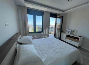 New furnished apartment 2 + 1 in a residence with hotel facilities in the Tosmur area ID-7116 фото-8