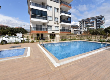 Two bedroom apartment, ready to move in, in a new residential residence in Oba, Alanya, 75 m2 ID-7118 фото-17