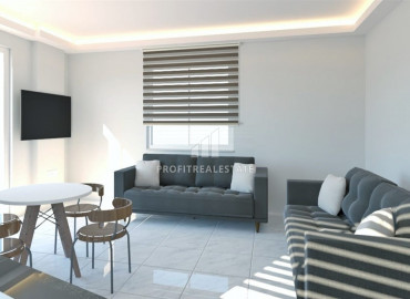 Apartment in an urban-type house under construction in the center of Alanya at an attractive price ID-7130 фото-1