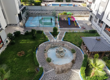 Furnished one-bedroom apartment, in a residential residence with rich facilities, Cikcilli, Alanya, 68 m2 ID-7143 фото-11