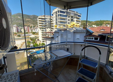 Cozy apartment 2 + 1, with furniture and appliances, residence with two swimming pools, Cikcilli, Alanya, 110 m2 ID-7146 фото-14