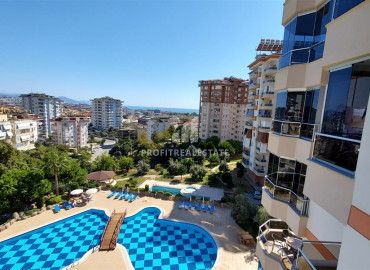 Cozy apartment 2 + 1, with furniture and appliances, residence with two swimming pools, Cikcilli, Alanya, 110 m2 ID-7146 фото-15