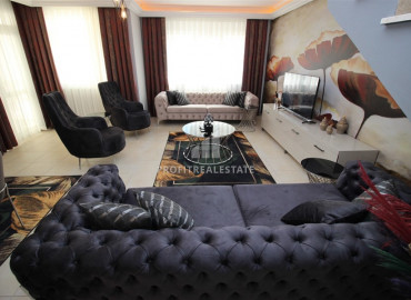 Elegant two bedroom duplex, with a private garden, in a cozy area of Cikcilli, Alanya, 125 m2 ID-7164 фото-2