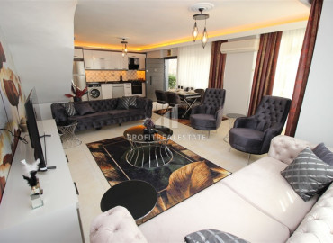 Elegant two bedroom duplex, with a private garden, in a cozy area of Cikcilli, Alanya, 125 m2 ID-7164 фото-3