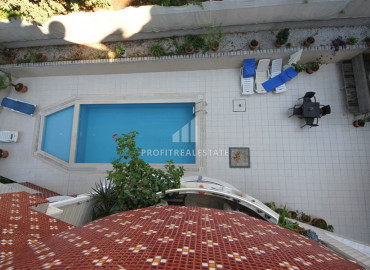 Трехкомнатная квартира с мебелью и бытовой техникой в комплексе с бассейном в центре Алании ID-7166 фото-14