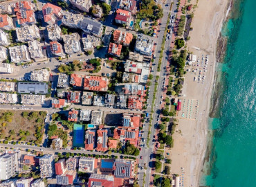 Предложение от строительной компании: квартиры разных планировок в центре Алании, в 150м от пляжа Кейкубат ID-7172 фото-4