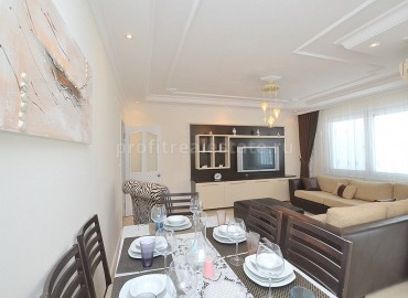 Меблированные апартаменты с отдельной кухней в хорошем комплексе Махмутлара 120 кв.м. ID-0506 фото-2