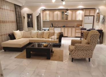 Трехкомнатная квартира, с мебелью, в одном из самых живописных мест района Оба, Аланья, 110 м2 ID-7189 фото-5