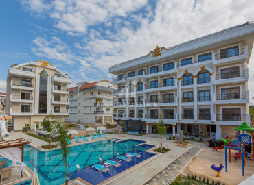 Stylish one-bedroom apartment in a new residence with hotel facilities, Oba, Alanya, 56 m2 ID-7193 фото-12
